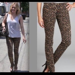 Rebecca Minkoff Leopard Print Jeans